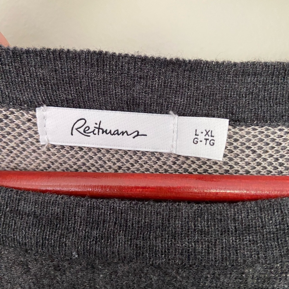 ✨3 for $20✨Reitmans Abstract Poncho. Size Large/XLarge - Picture 5 of 5